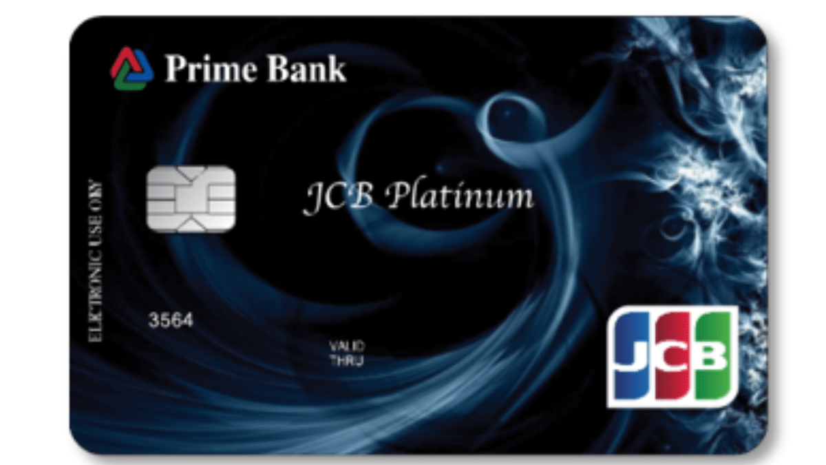 Prime Bank JCB Platinum Credit Card